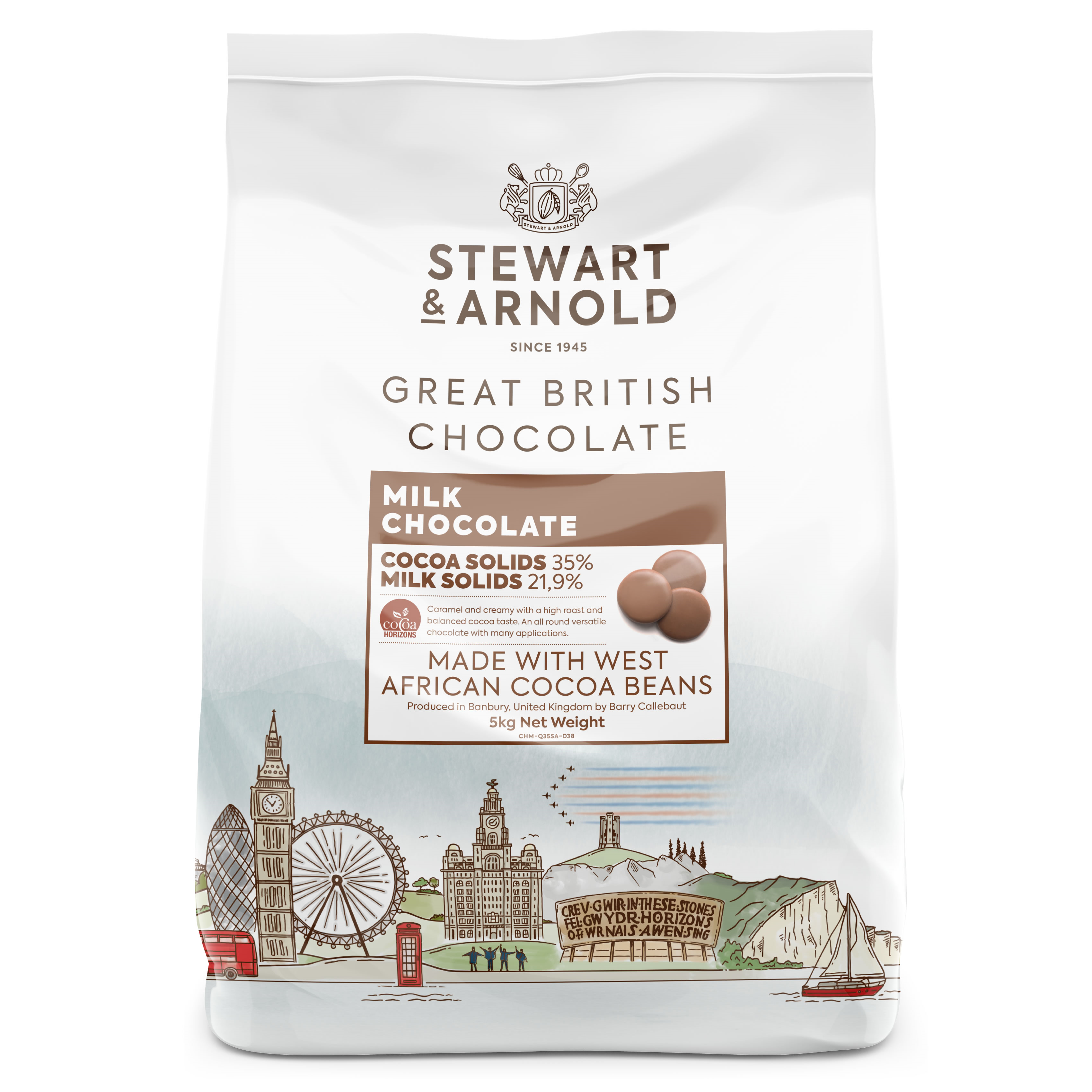 Stewart & Arnold, British Milk Chocolate
